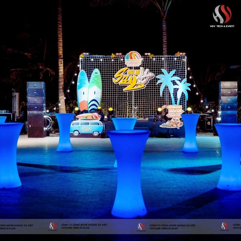 Thuê bàn bar LED cho sự kiện