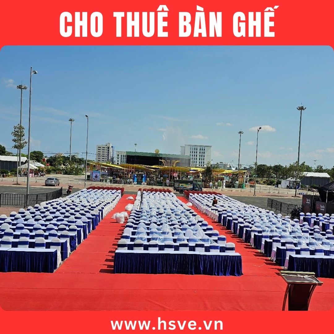 Bàn ghế sự kiện Bàn ghế sự kiện
