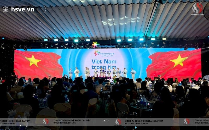 HSVE chuyên cho thuê màn hình led trong nhà (LED indoor) tổ chức sự kiện