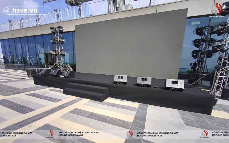 HSVE cho thuê sân khấu sự kiện uy tín, giá tốt
