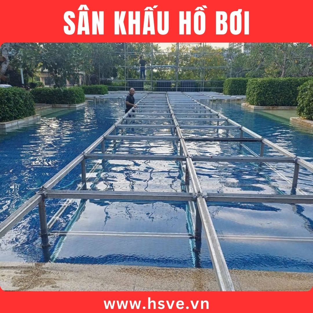 Sân khấu hồ bơi Sân khấu hồ bơi
