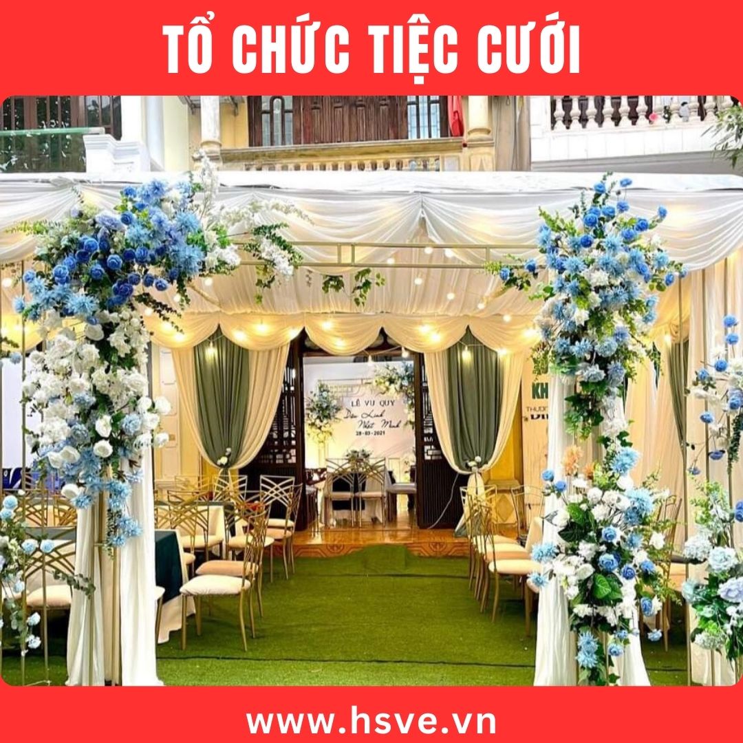 cổng hoa lễ vu quy