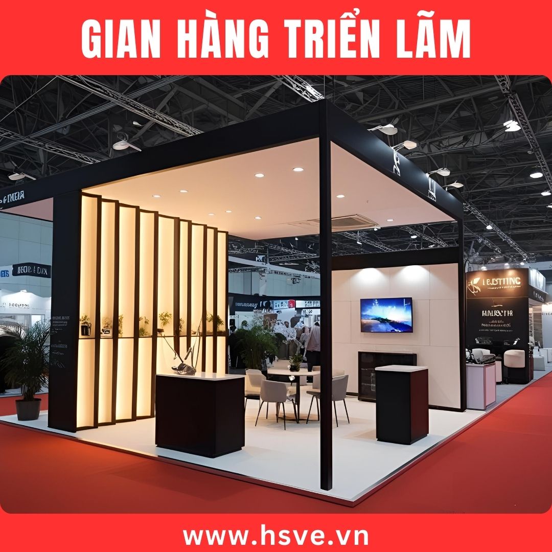thiết kế gian hàng triển lãm
