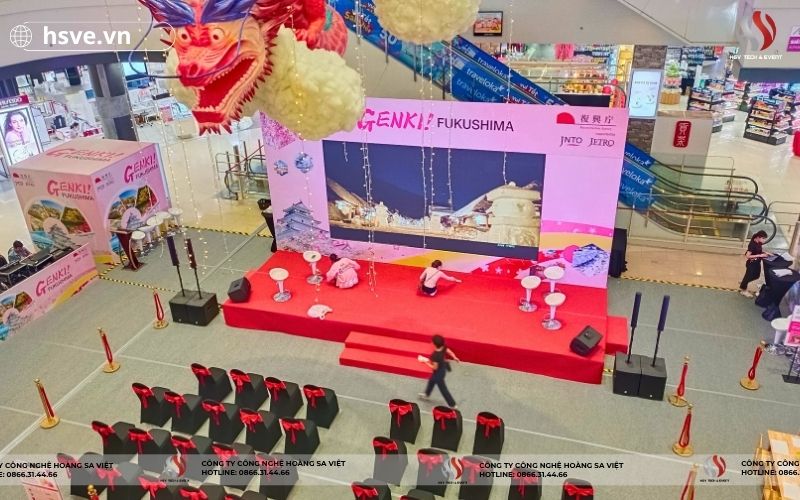 HSVE cho thuê sân khấu sự kiện uy tín, giá tốt