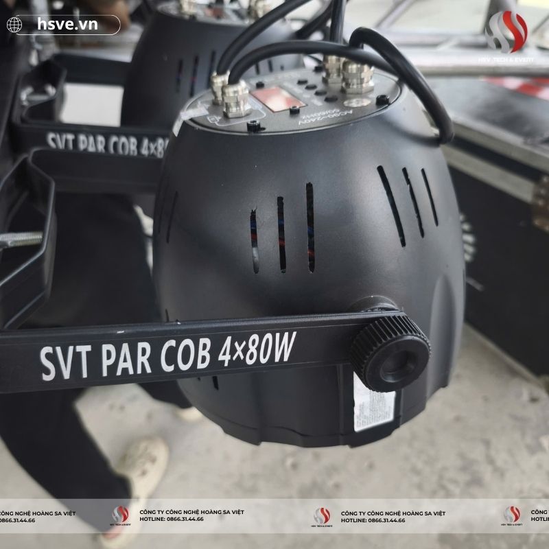 HSVE cho thuê đèn COB chiếu sáng sự kiện