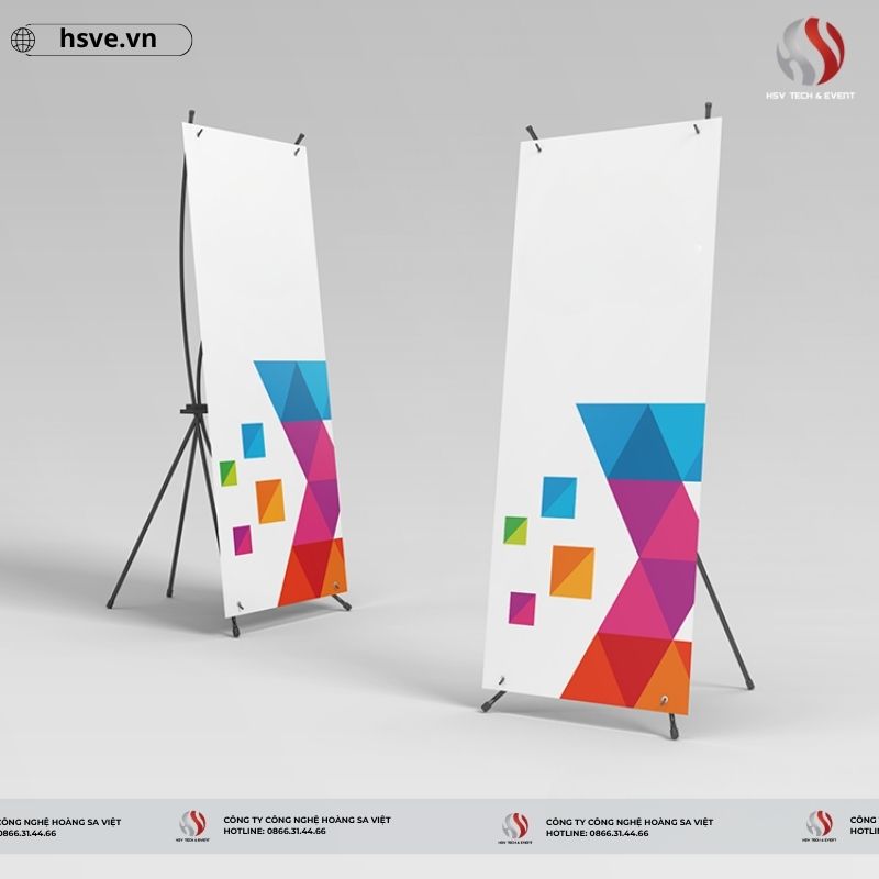 Dịch vụ cho thuê Standee chữ X