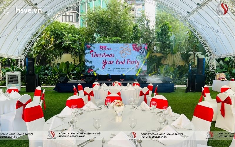 HSVE cung cấp dịch vụ tổ chức tiệc tất niên cuối năm trọn gói