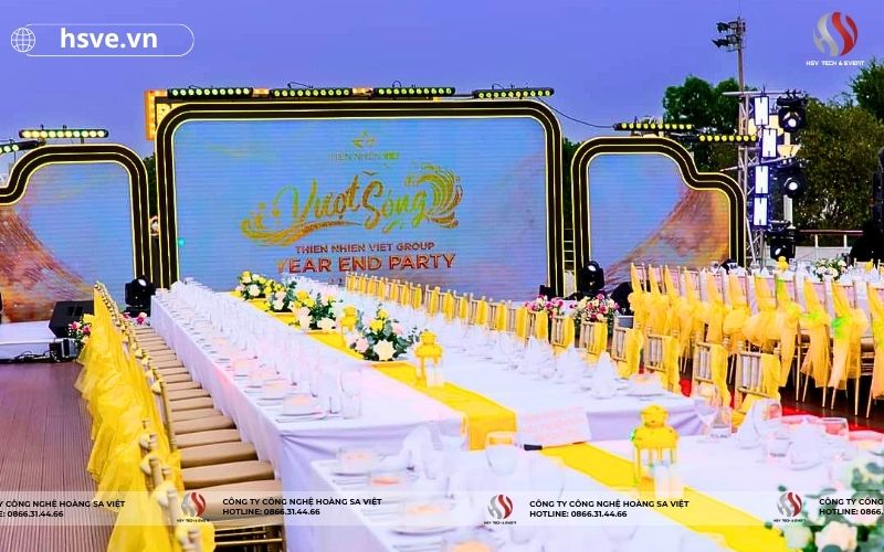 HSVE cung cấp dịch vụ tổ chức tiệc tất niên trọn gói