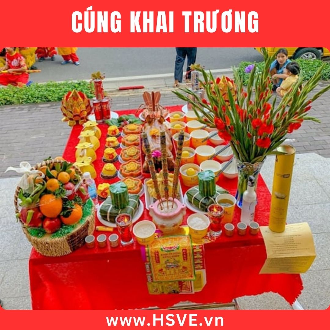 đồ cúng khai trương đồ cúng khai trương