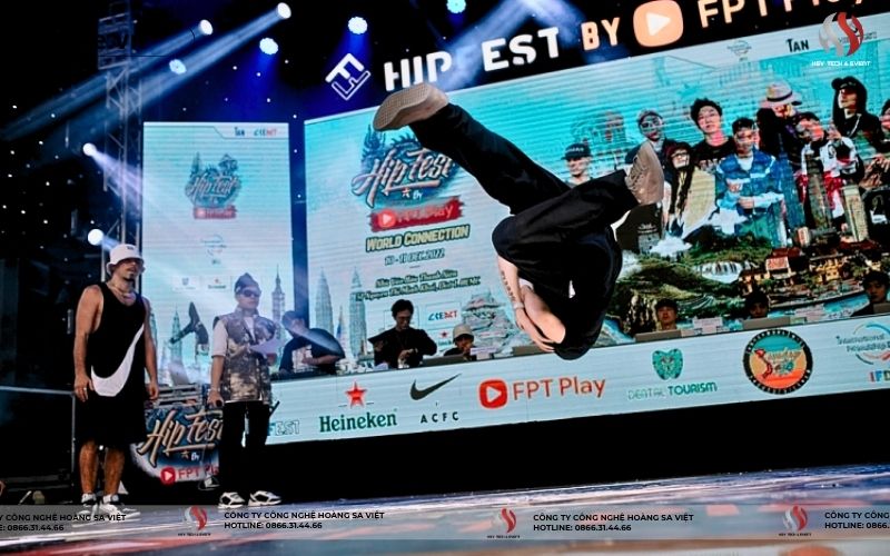 HSVE cung cấp thiết bị sự kiện HIPFEST By FPT Play