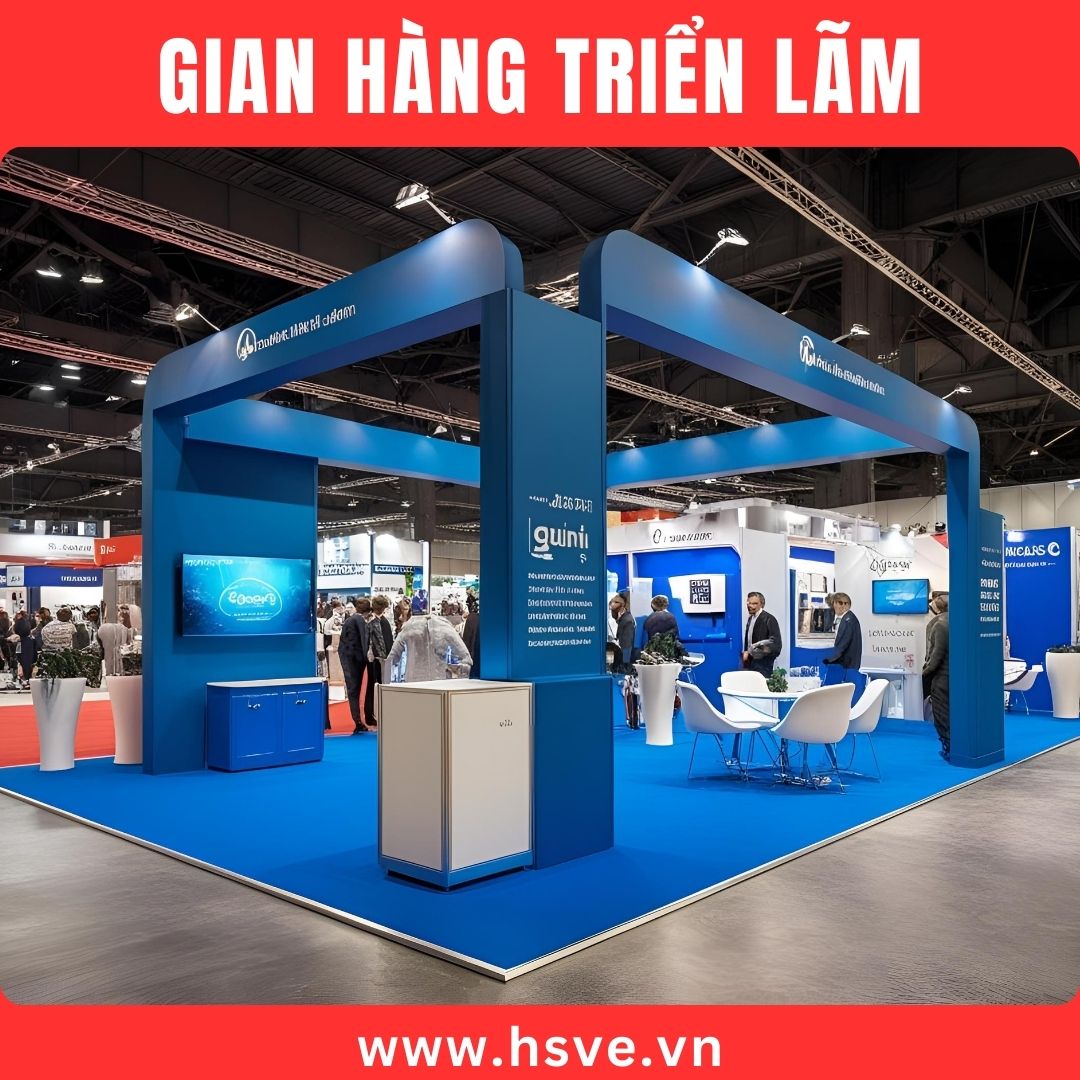 thiết kế gian hàng triển lãm