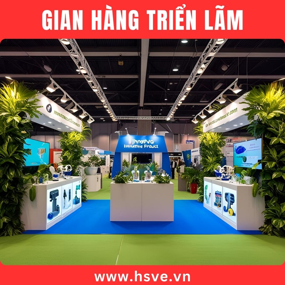 Thi công gian hàng triển lãm