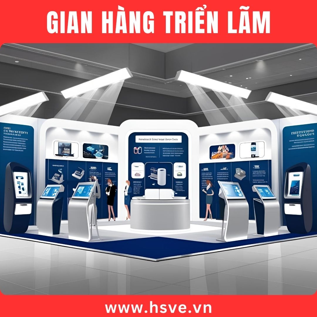 thiết kế gian hàng triển lãm