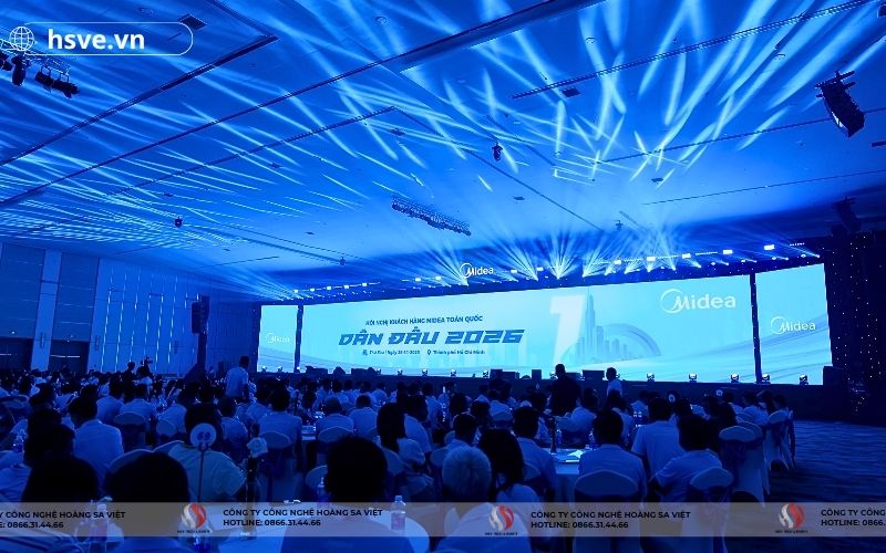 HSVE đồng hành cùng hội nghị khách hàng Midea 