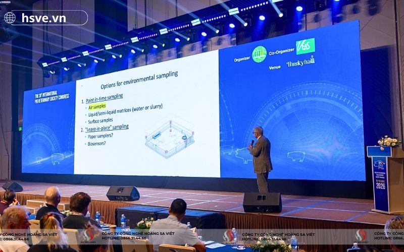 HSVE cung cấp cho hội nghị chăn nuôi thú y Heo thế giới lần thứ 8 - IPVS 2026