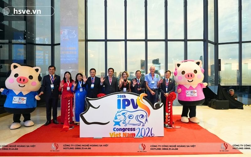 HSVE cung cấp cho hội nghị chăn nuôi thú y Heo thế giới lần thứ 8 - IPVS 2026