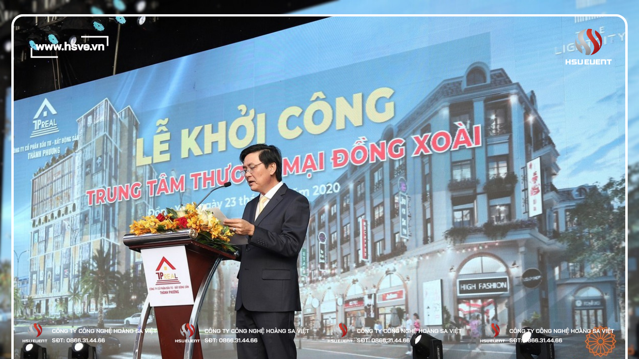 Lễ tổ chức Khởi công - Động thổ