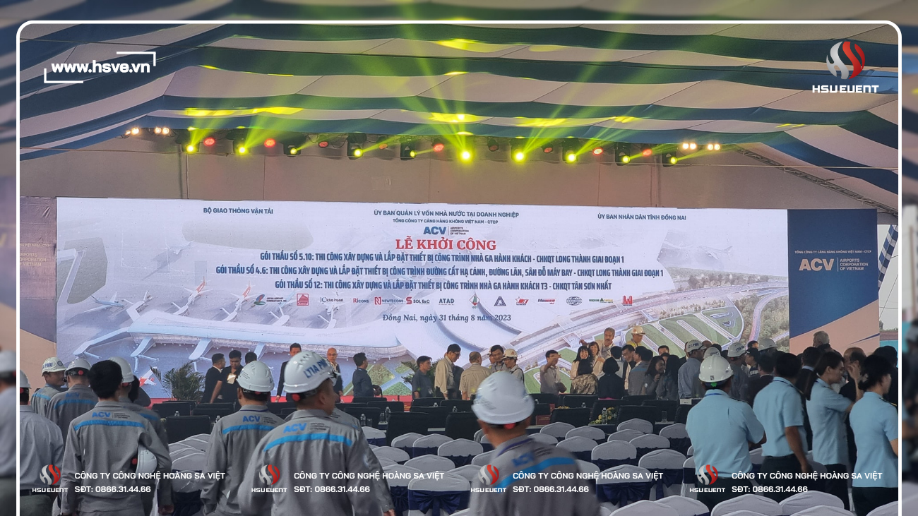 Lễ tổ chức Khởi công - Động thổ