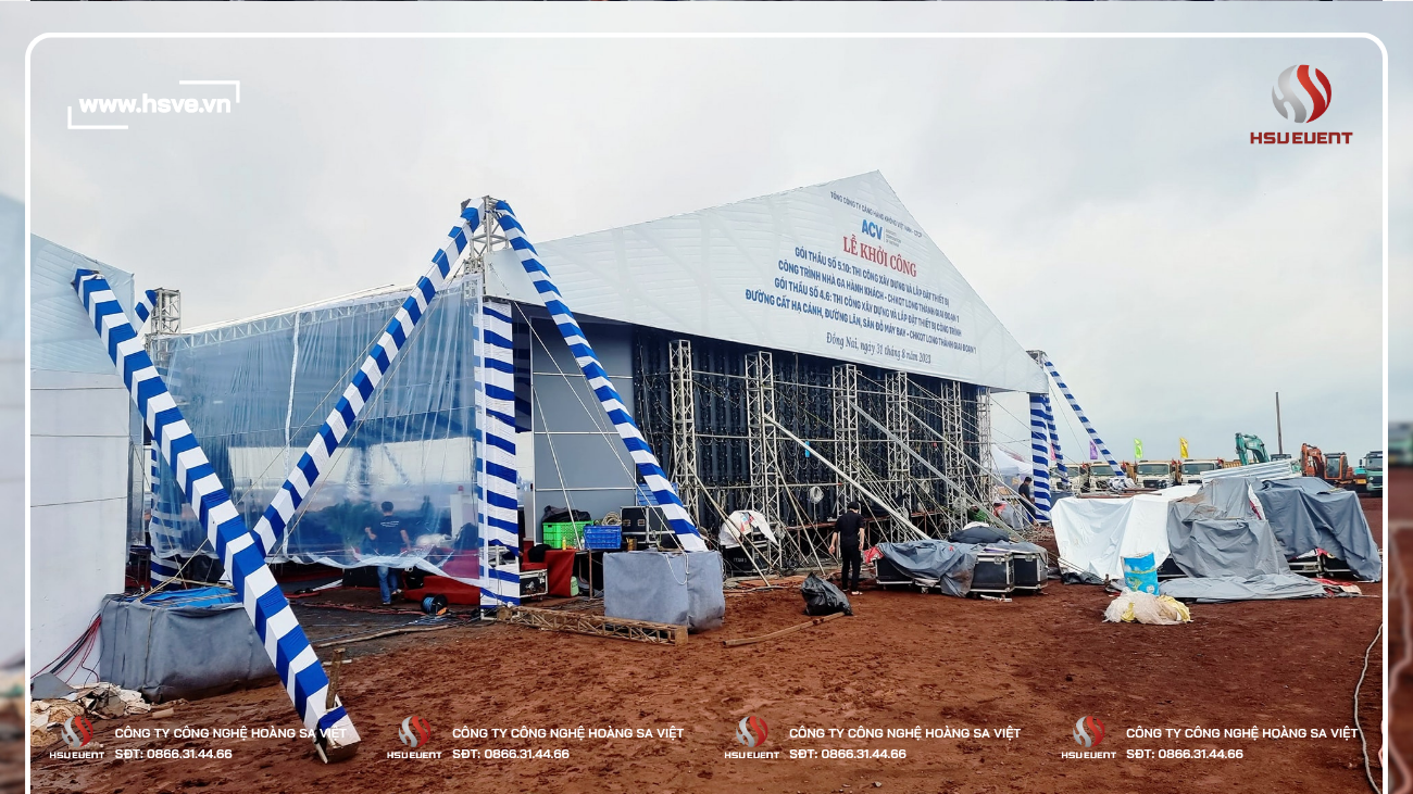 Tổ chức lễ Khởi công - Đông thổ