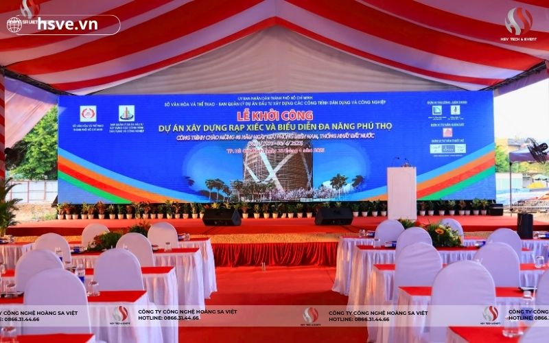 Dịch vụ tổ chức lễ khởi công trọn gói tại HSVE