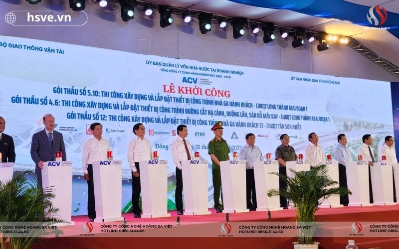 Dịch vụ tổ chức lễ khởi công trọn gói tại HSVE