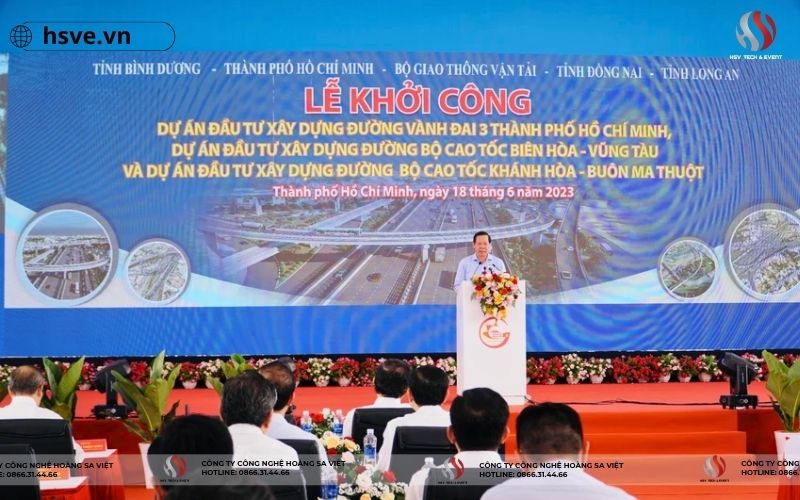 HSVE đồng hành cùng lễ khởi công dự án đầu tư xây dựng đường vành đai 3