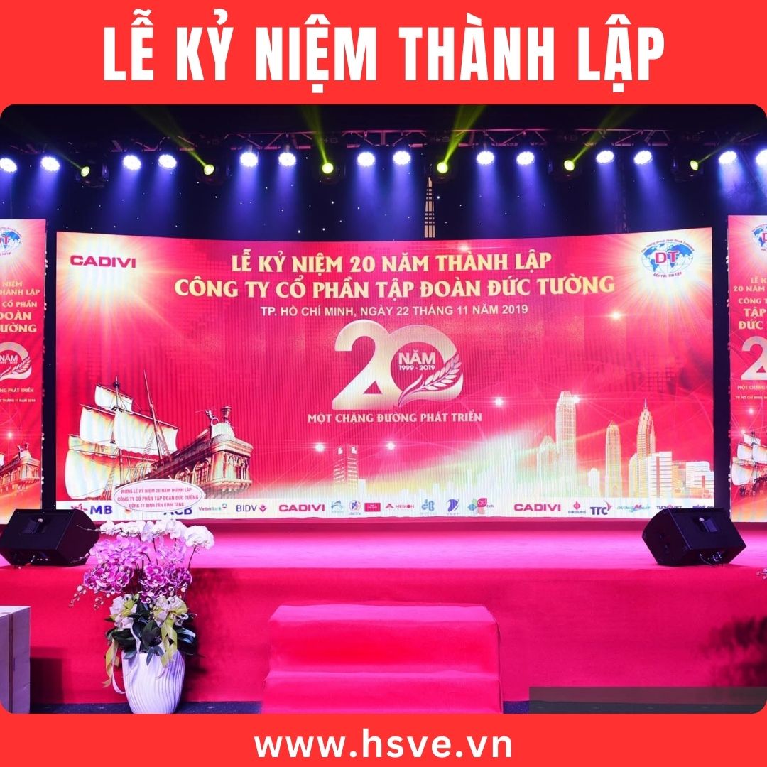 tổ chức lễ kỷ niệm 20 năm thành lập công ty tổ chức lễ kỷ niệm 20 năm thành lập công ty