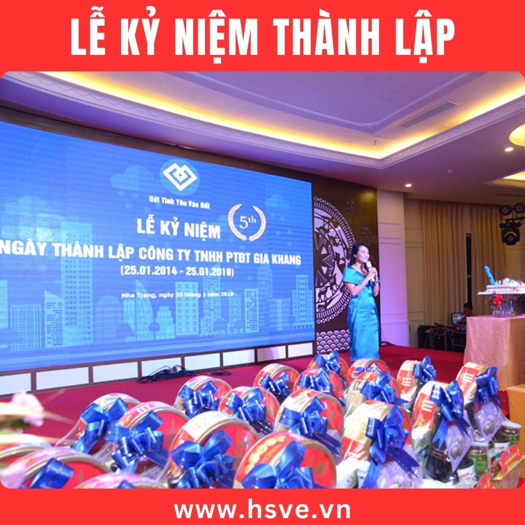 tổ chức lễ kỷ niệm thành lập công ty tổ chức lễ kỷ niệm thành lập công ty
