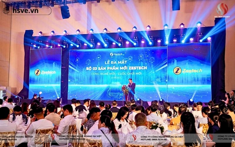 HSVE cung cấp thiết bị Lễ Ra Mắt Bộ 3 Sản Phẩm Mới Zestech