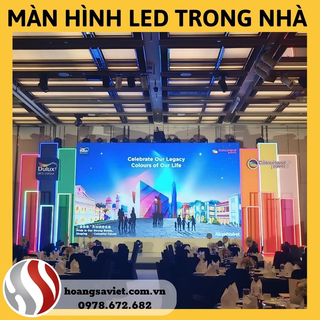 màn hình led trong nhà