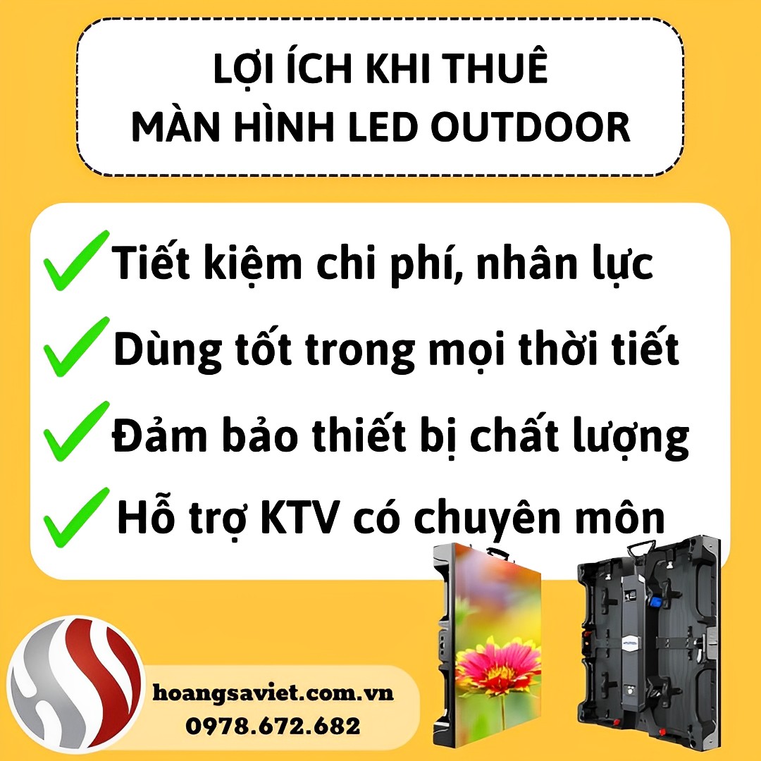 màn hình quảng cáo ngòai trời