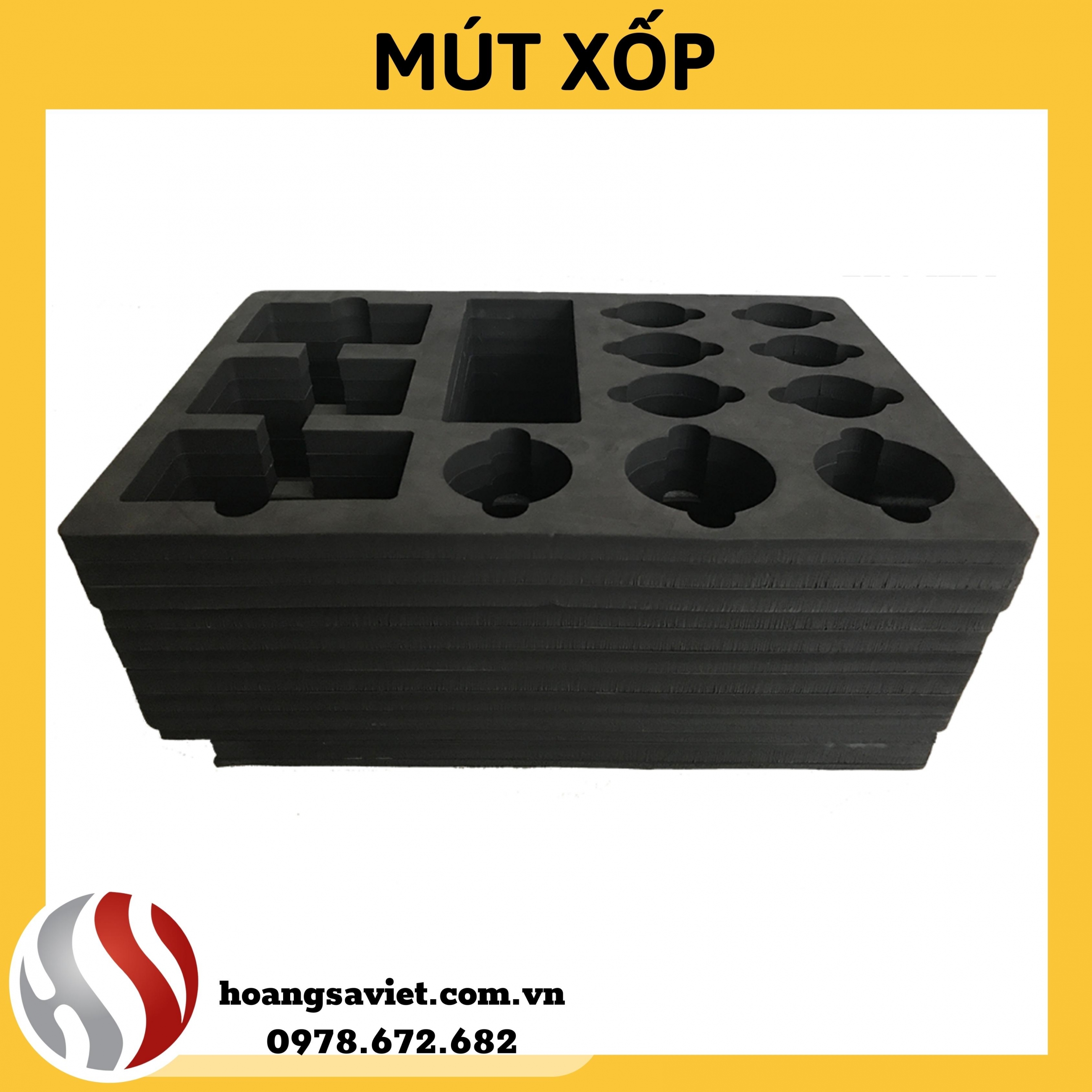 Mút xốp hộp đựng thiết bị