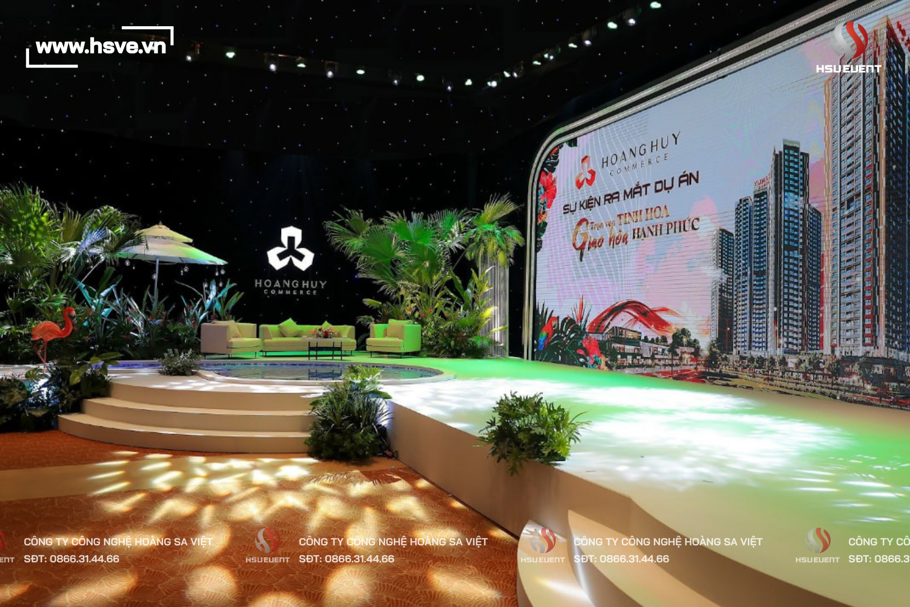 Âm thanh - Ánh sáng Sự kiện lễ ra mắt