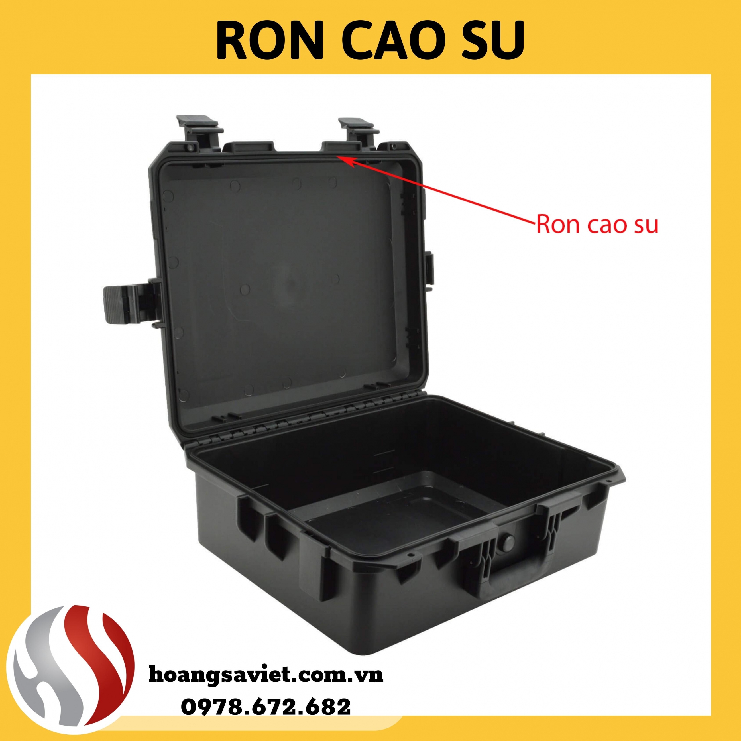Ron cao su hộp đựng thiết bị