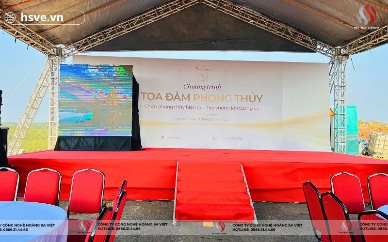 HSVE cho thuê sân khấu sự kiện uy tín, giá tốt