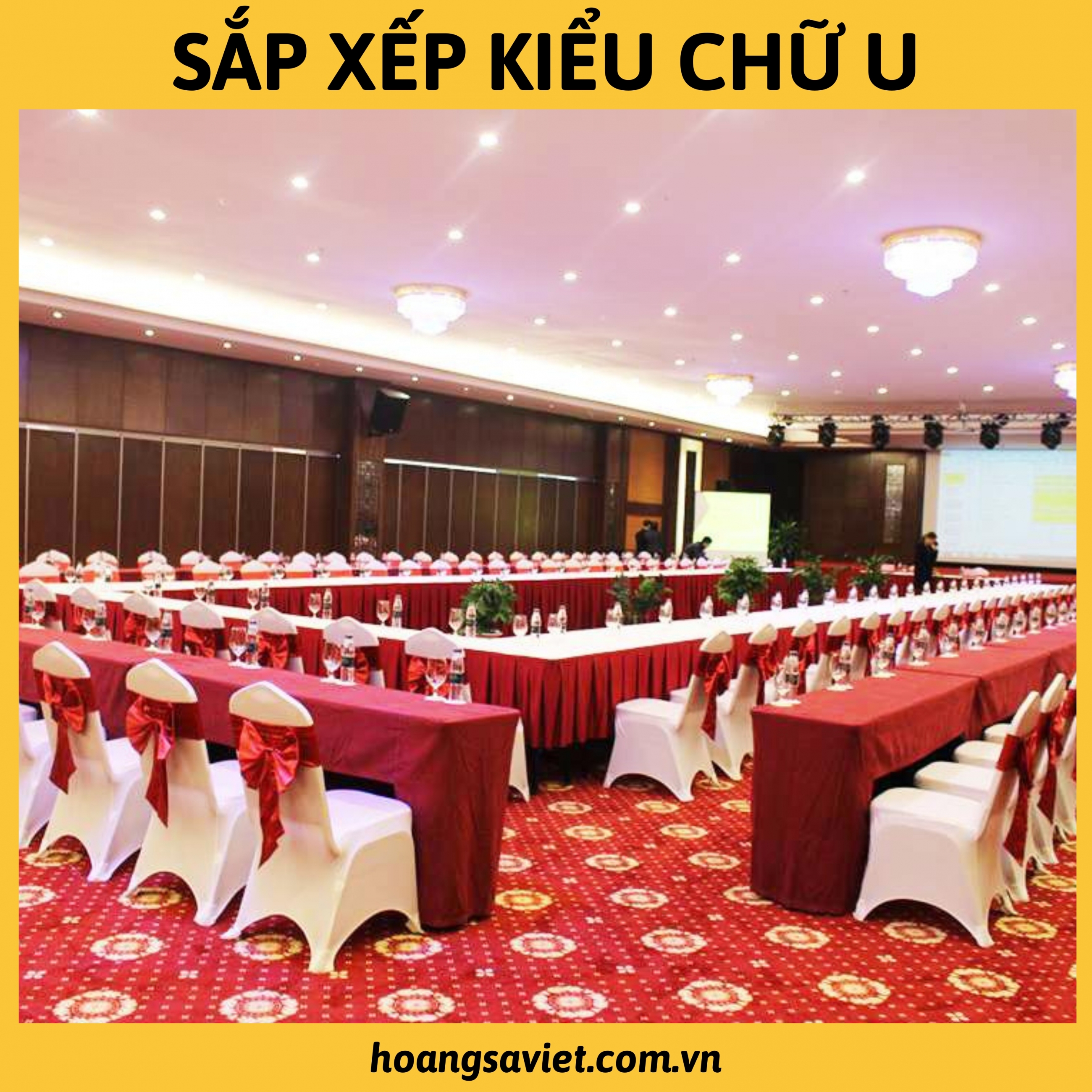 sắp xếp bàn ghế kiểu chữ U sắp xếp bàn ghế kiểu chữ U