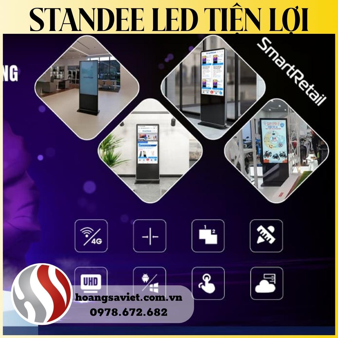 standee man hinh dien tu