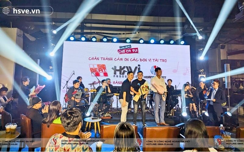 HSVE đồng hành cùng đêm nhạc Cho EM Vui  ​
