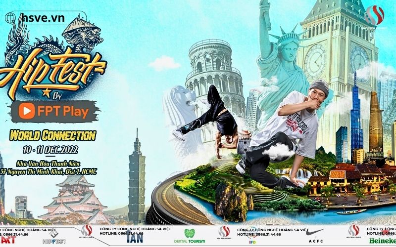 HSVE cung cấp thiết bị sự kiện HIPFEST By FPT Play