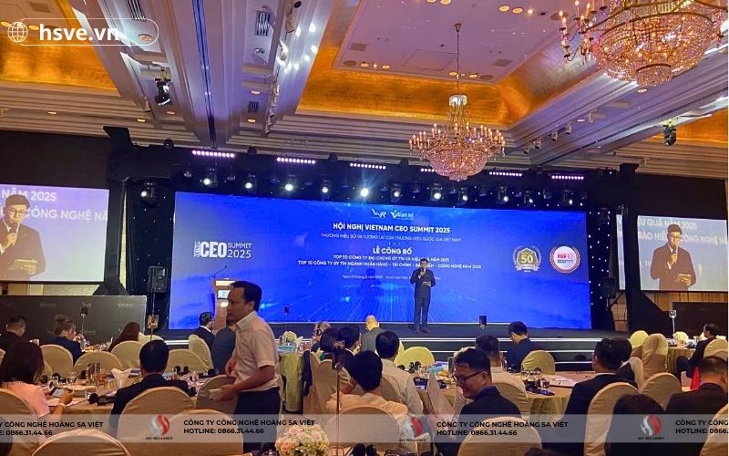 HSVE đồng hành cùng Hội nghị Vietnam CEO Summit 2025