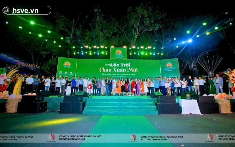 HSVE Đồng Hành cùng Tập Đoàn Lộc Trời Tổ Chức Tiệc Tân Niên
