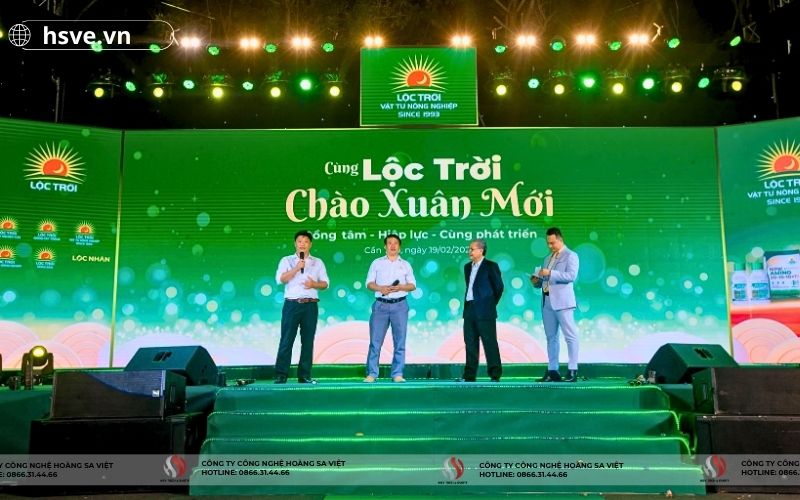 HSVE Đồng Hành cùng Tập Đoàn Lộc Trời Tổ Chức Tiệc Tân Niên