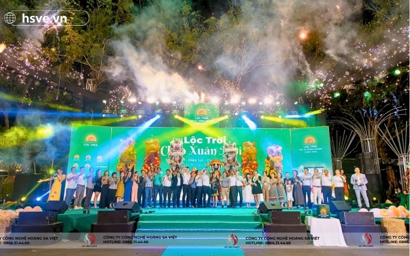 HSVE Đồng Hành cùng Tập Đoàn Lộc Trời Tổ Chức Tiệc Tân Niên