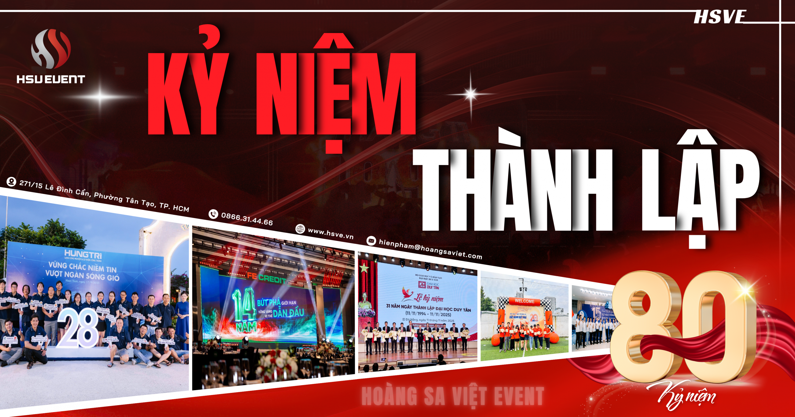 Tổ chức Lễ Kỷ Niệm Thành Lập