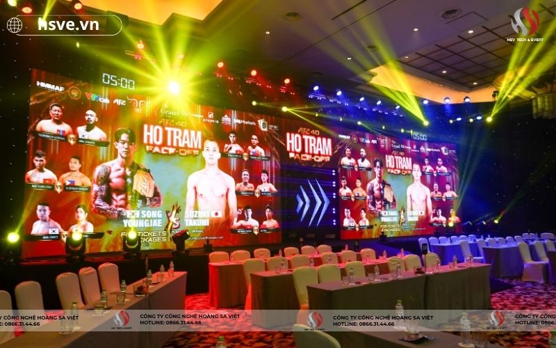 HSVE thi công, lắp đặt âm thanh ánh sáng hội trường
