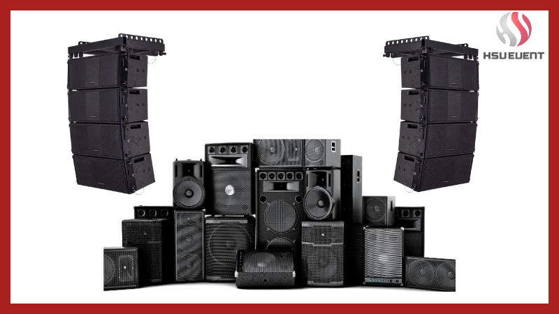 Các dòng loa sự kiện chuyên nghiệp – phủ âm mạnh mẽ, rõ ràng và ổn định.