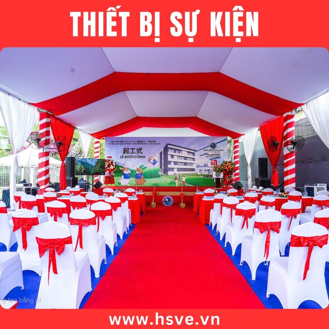Thiết Bị Tổ Chức Sự Kiện