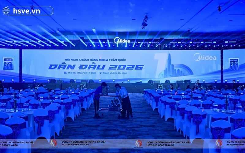 HSVE đồng hành cùng hội nghị khách hàng Midea 