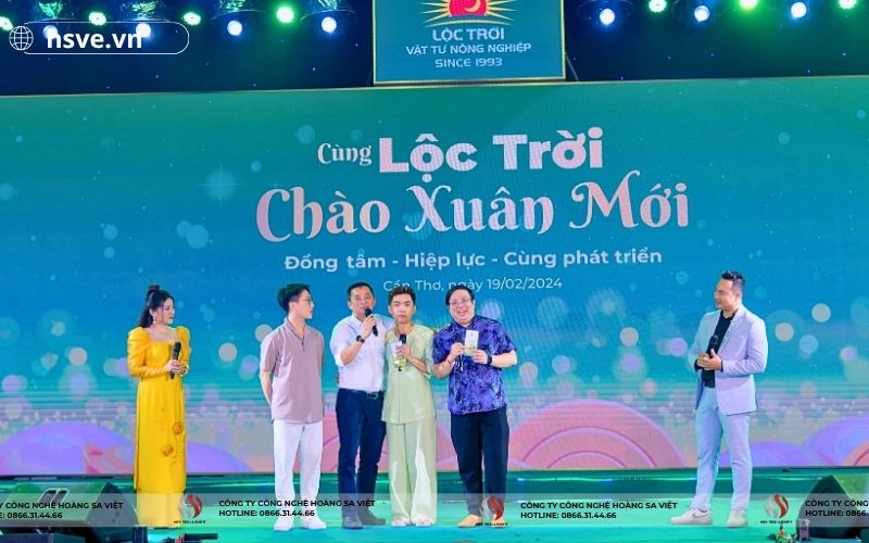 HSVE Đồng Hành cùng Tập Đoàn Lộc Trời Tổ Chức Tiệc Tân Niên