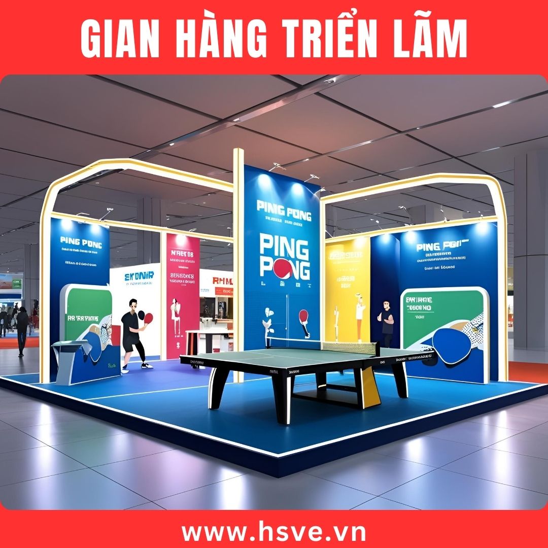 Thi công gian hàng triển lãm